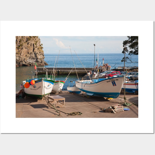 The harbour of Caloura Wall Art by Gaspar Avila